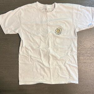 Dickies "Peace & Love" Daisy Graphic Tee | White | Size S
